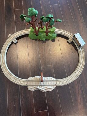 Thomas & Friends “Toby & the Whistling Woods” discontinued trackmaster set.